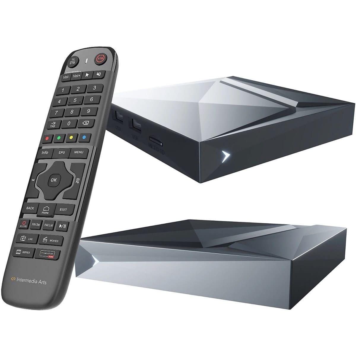 Lettore multimediale & Streamer: Intermedia Arts V12 4K UHD Android 11 IPTV OTT Streaming Box – Nuovo e nell'imballaggio originale da Dietlikon venduto da SAT-SWISS