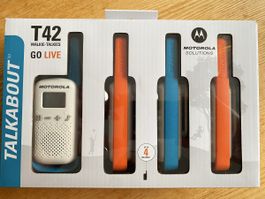 Motorola Talkabout T42 PMR446 Walkie-Talkie Set - wie neu