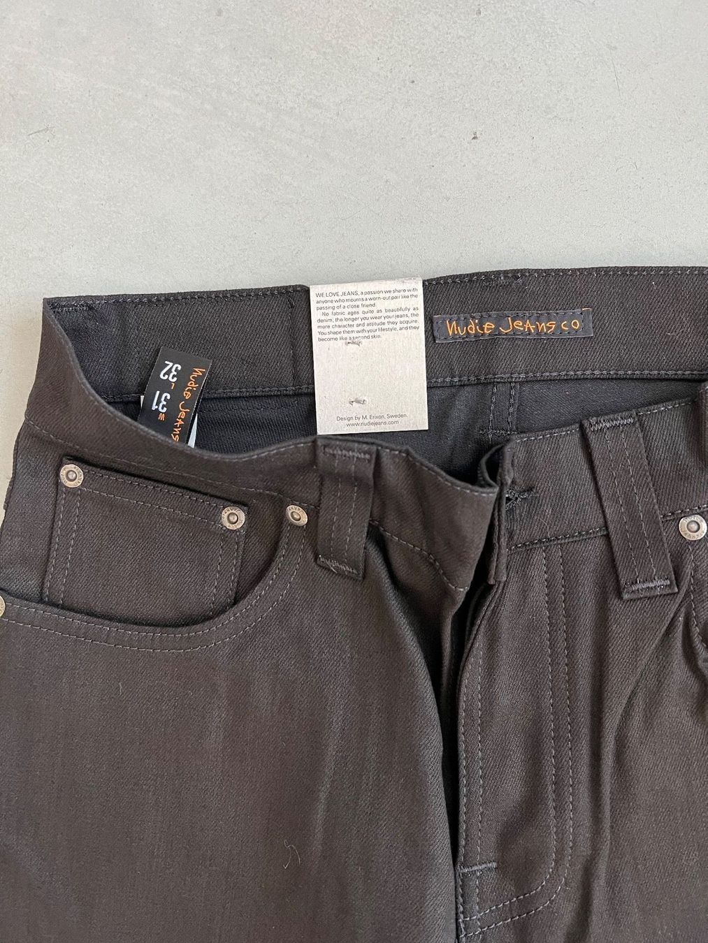 Nudie Jeans: Nudie Jeans 31/32 – Nuovo e nell'imballaggio originale da Neuhausen venduto da mike.a. 1