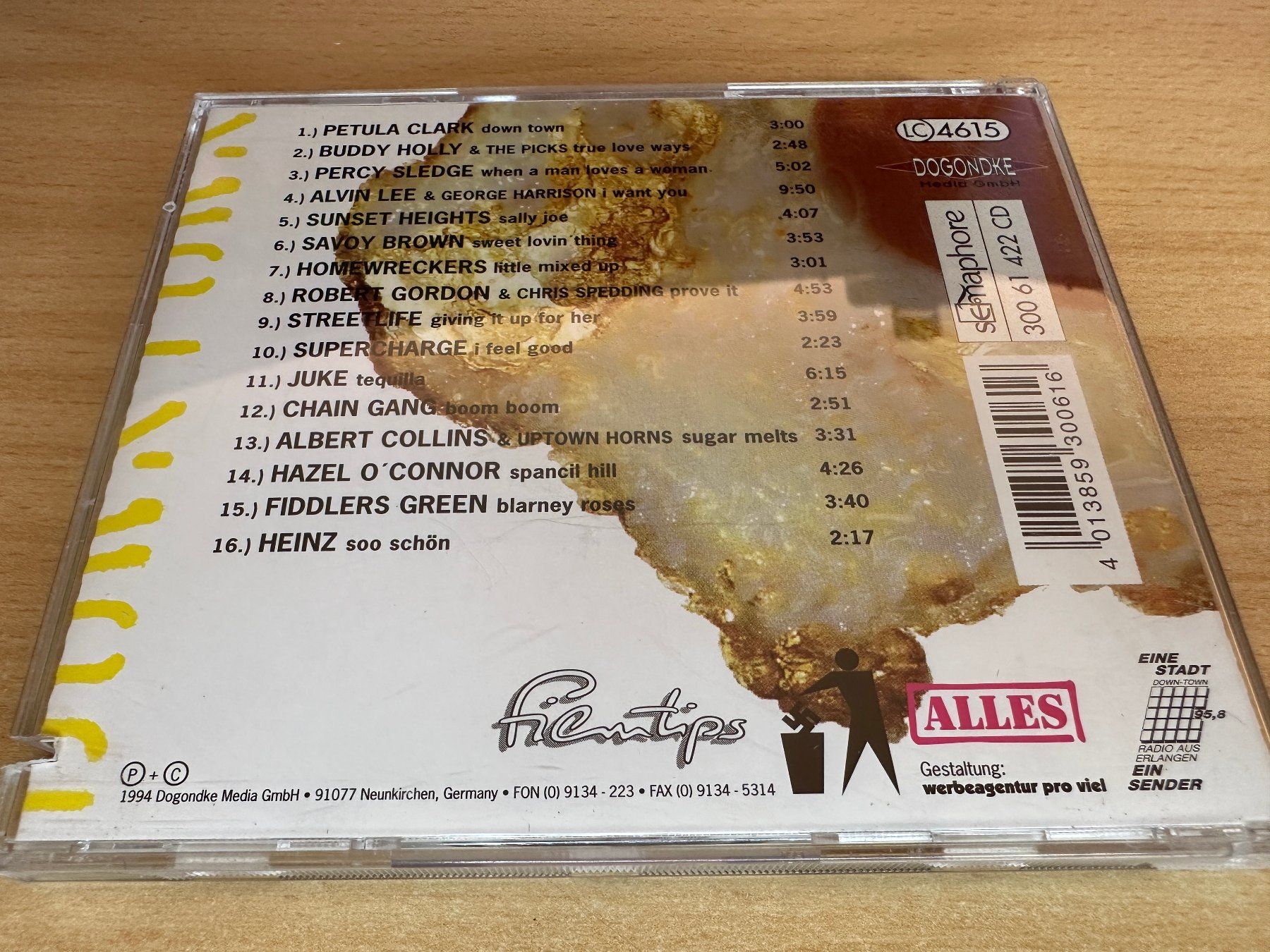CD: Various – Downtown – Usato da Rikon im Tösstal venduto da Alpenmutz 1