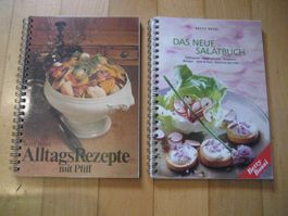 Betty Bossi "Alltagsrezepte" und "das neue Salatbuch"