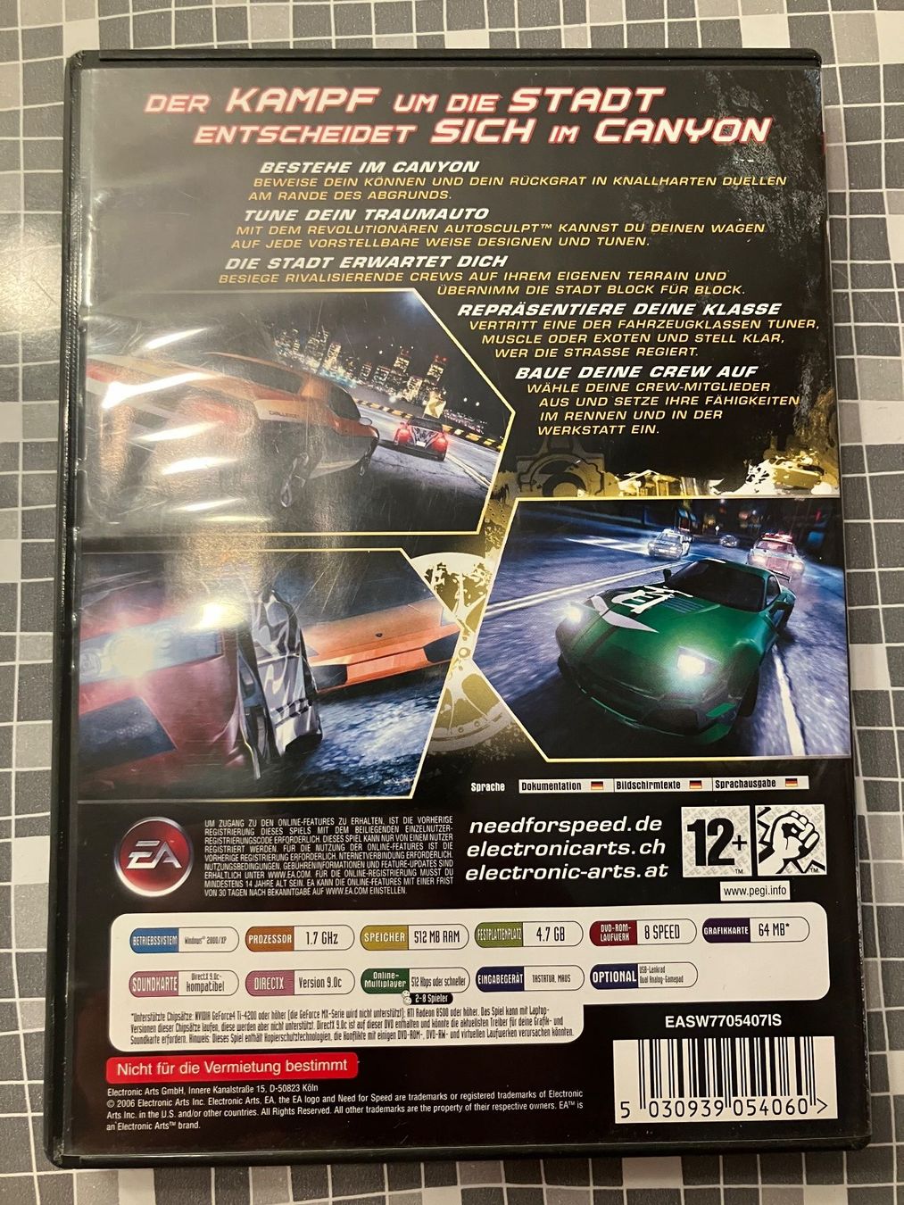 Giochi: Need for Speed: Carbon - PC (2006, deutsch) – Usato da Winkel venduto da Asdas87 1