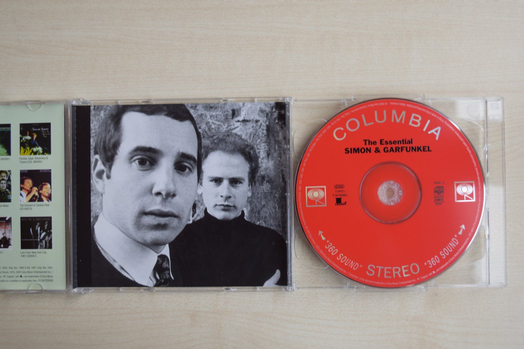 CD: SIMON & GARFUNKEL The Essential 2CD's (976) – Usato da Reutigen venduto da DONDON55 3