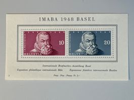 1948 IMABA BASEL, postfrisch