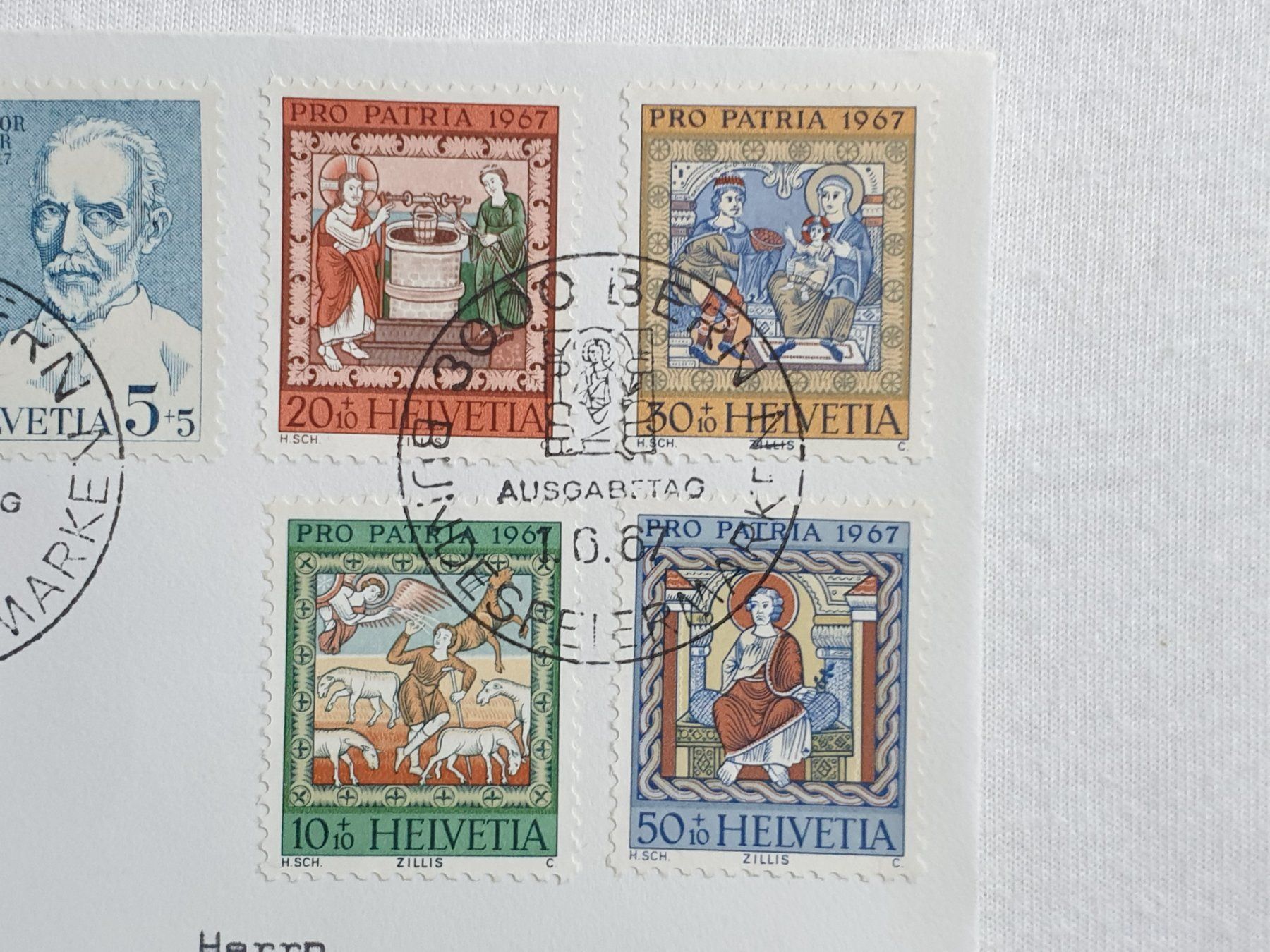 Alle Briefmarken: (230)   Pro Patria 1967 mit ET Stempel – Gebraucht aus Schwarzhäusern von Inot3 2