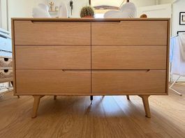 Commode design en bois clair | Light wood designer chest