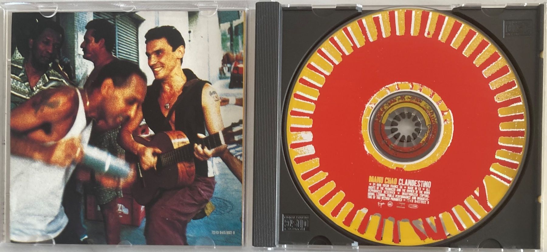 CD: MANU CHAO - CLANDESTINO – Usato da Poliez-Pittet venduto da Newtown-Records 7