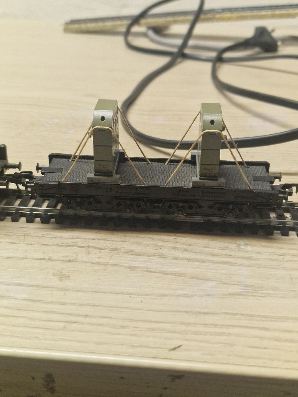 Fleischmann Modelleisenbahnen: Fleischmann 5597 - Dampfkranzug KRUPP/DB HO – Gebraucht aus Herzogenbuchsee von ioa_zcm6 7