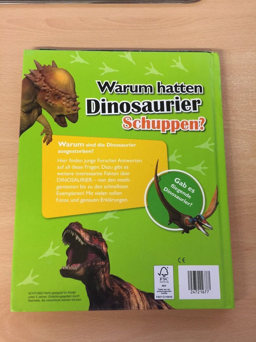 Libri: Warum hatten Dinosaurier Schuppen? – Usato da Glattfelden venduto da cybermaxx 1