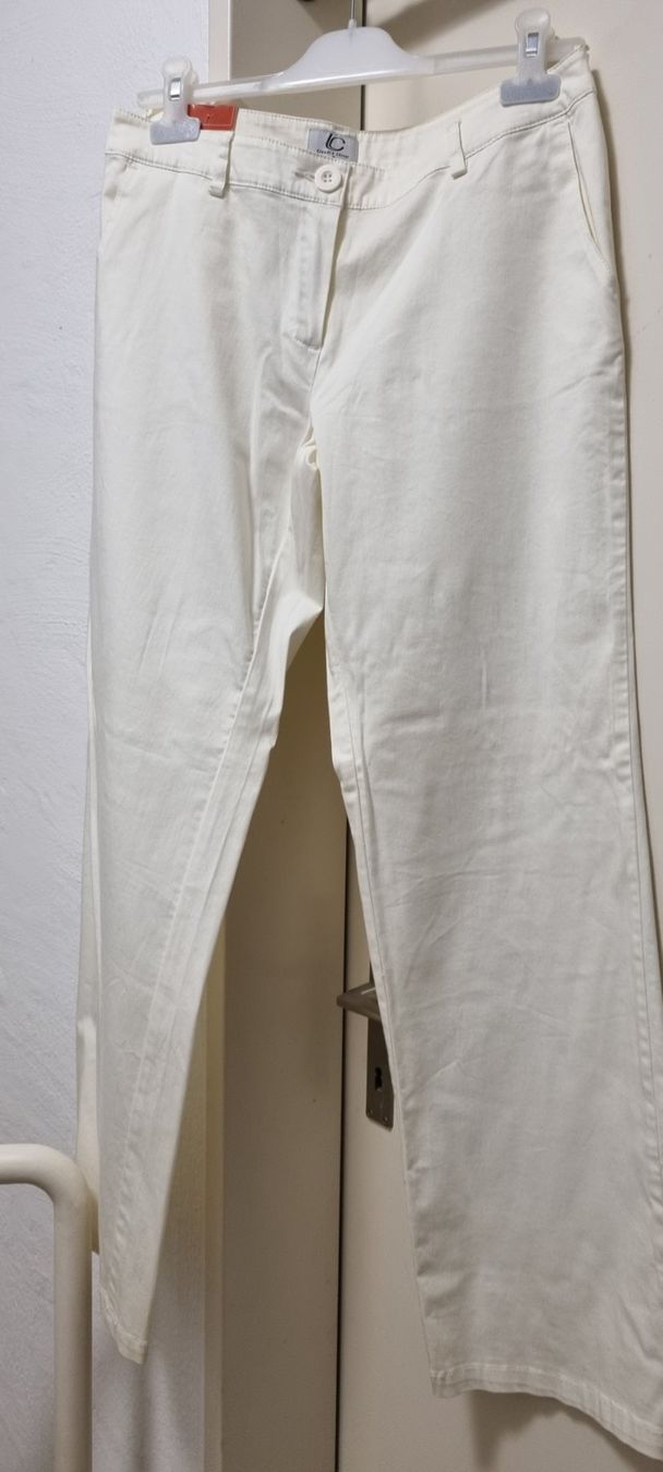 Pantaloni: Hose, neu Gr.38 weiss – Nuovo e nell'imballaggio originale da Geroldswil venduto da Agapanthus22 3