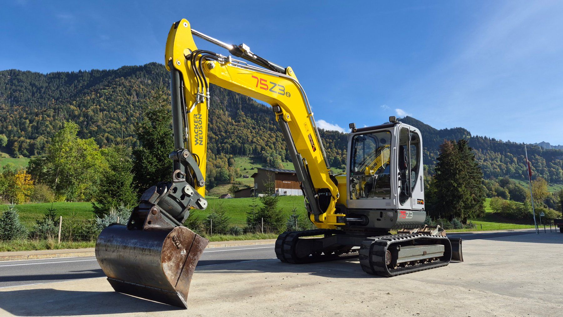 Wacker Neuson Bagger: Bagger Raupenbagger Wacker Neuson 75Z3 Ab Service – Gebraucht aus Schüpfheim von grischa01 5