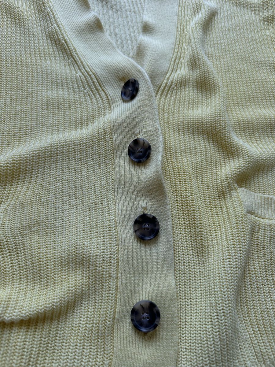 Giacche: Cardigan oversize RE/DONE Jaune – Usato da Carouge GE venduto da Dom19dom19 2