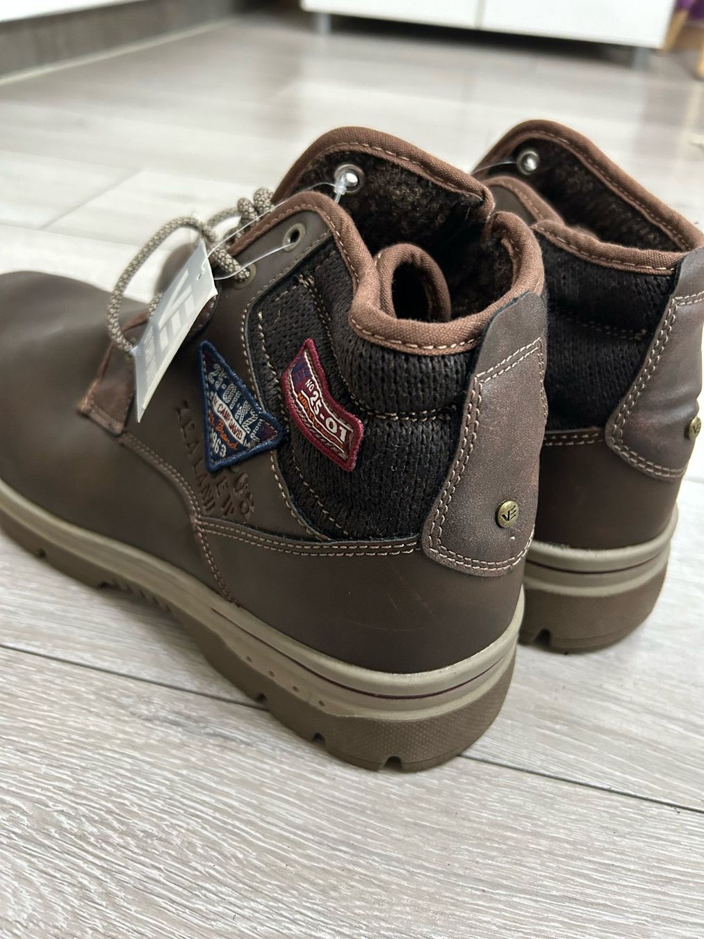 Herrenschuhe: VE Schuhe braun Leder Gr. 45 – Neu (gemäss Beschreibung) aus Urdorf von Wolda3 1