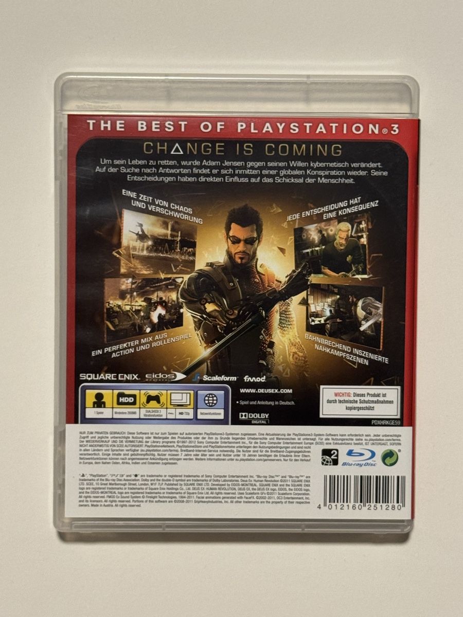 Sony Giochi: Deus Ex: Human Revolution PS3 – Usato da Winterthur venduto da Kev_Scha14 1