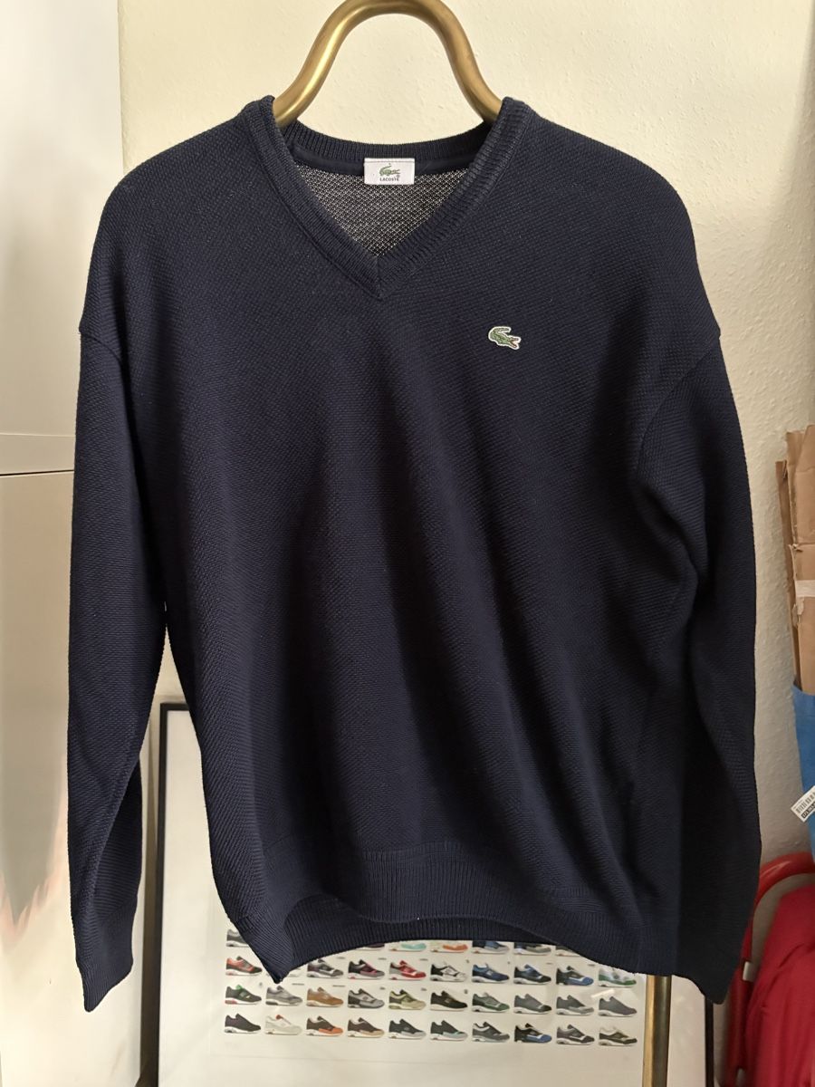 Lacoste Pullover & Sweatshirts: Pull Lacoste Homme Bleu Marine Taille 5 – Gebraucht aus Neuchâtel von sharposneaks