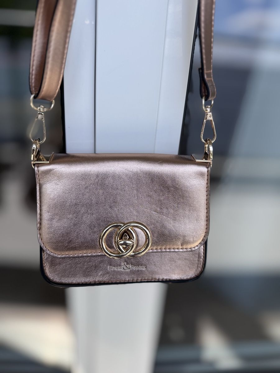Taschen für Damen: Tasche klein goldig – Gebraucht aus Mühlau von Anna0137
