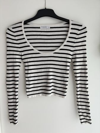Gestreifter Pullover