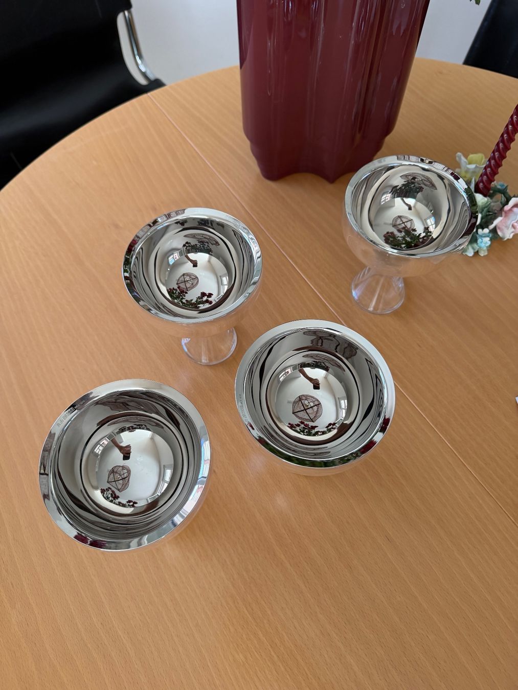 Alessi Coupes: 4 Eisbecher Alessi Neu transparent – D'occasion à Nussbaumen AG par normajeanbaker 3