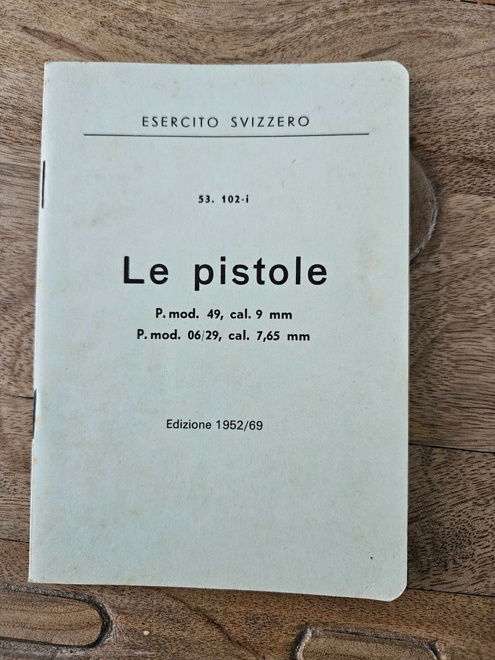Schweizer Armee Uniformi: Varianten Reglemente Pistole Schweizer Armee Militär Waffe – Usato da Ostermundigen venduto da Swissmarmota 1