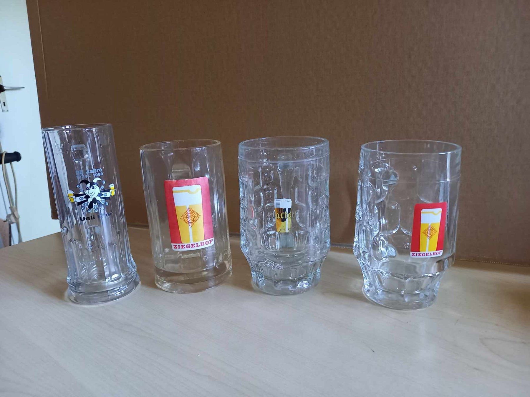 Bicchieri: 6 Bierhumpen+ 3 Bierbecher – Usato da Möhlin venduto da kur_jk78 1