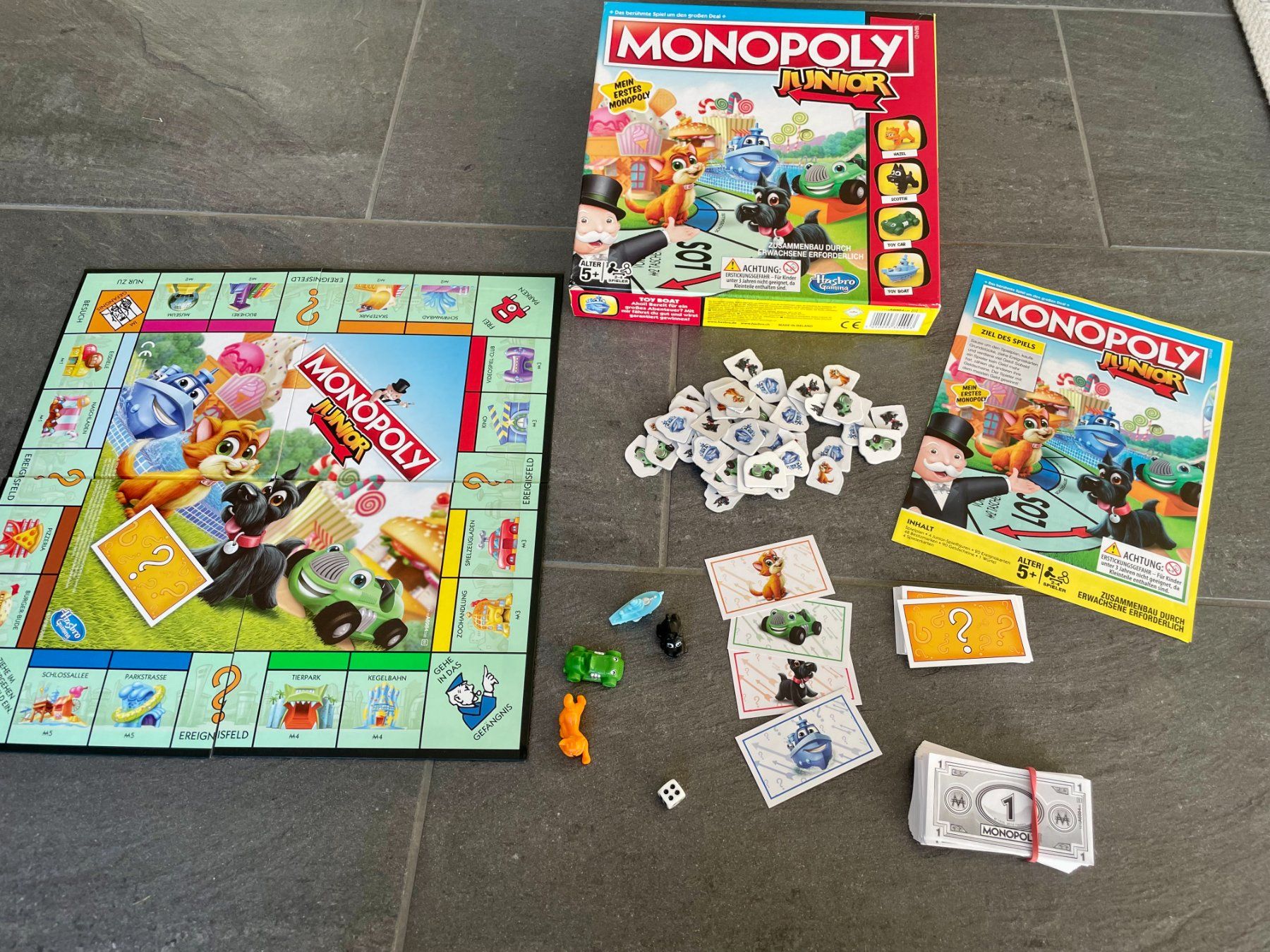 Hasbro Giochi: Monopoly Junior – Usato da Boppelsen venduto da conaca