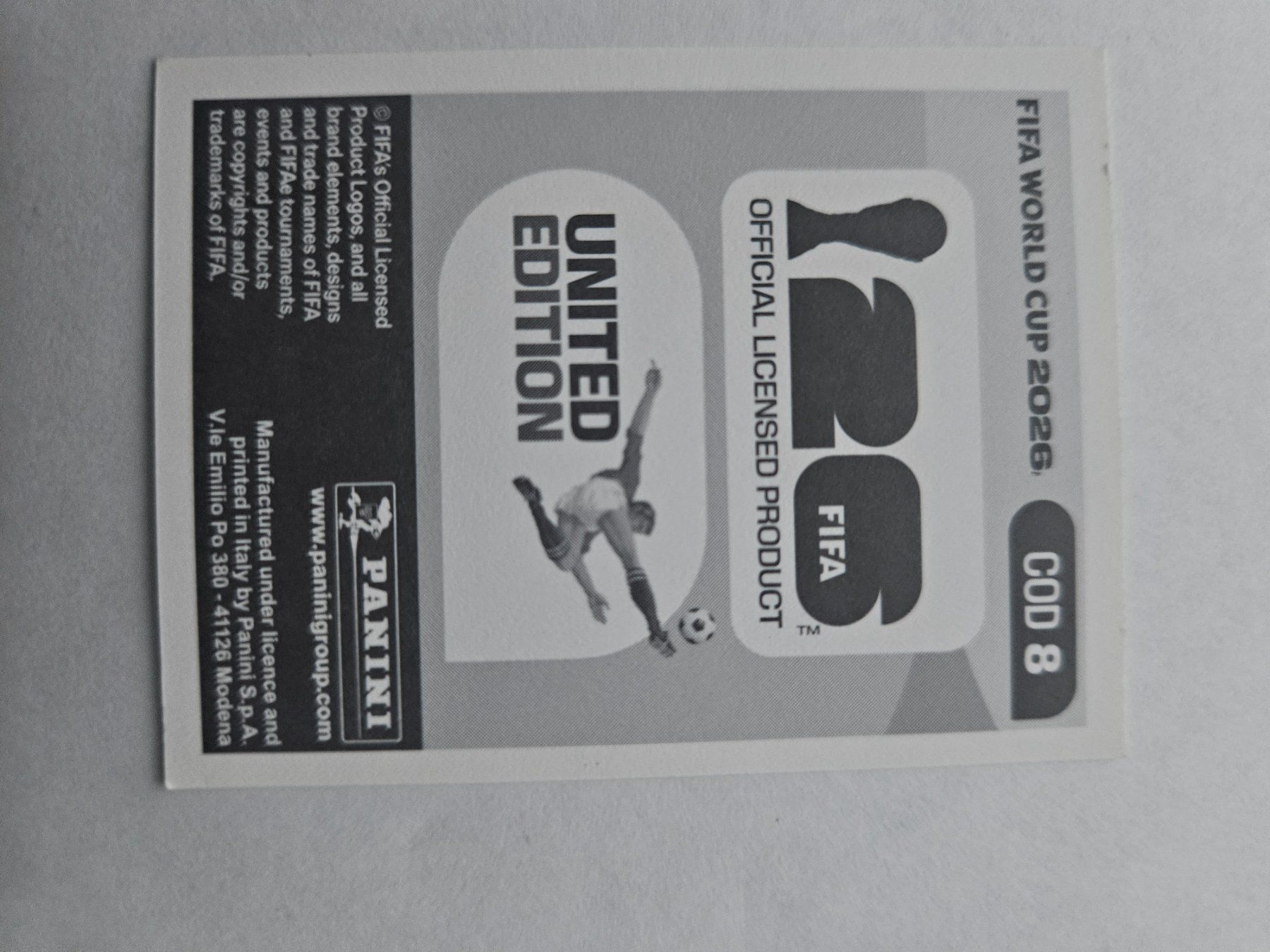 Panini Cartes à collectionner: COD 8 – D'occasion à Würenlingen par Dinli 1