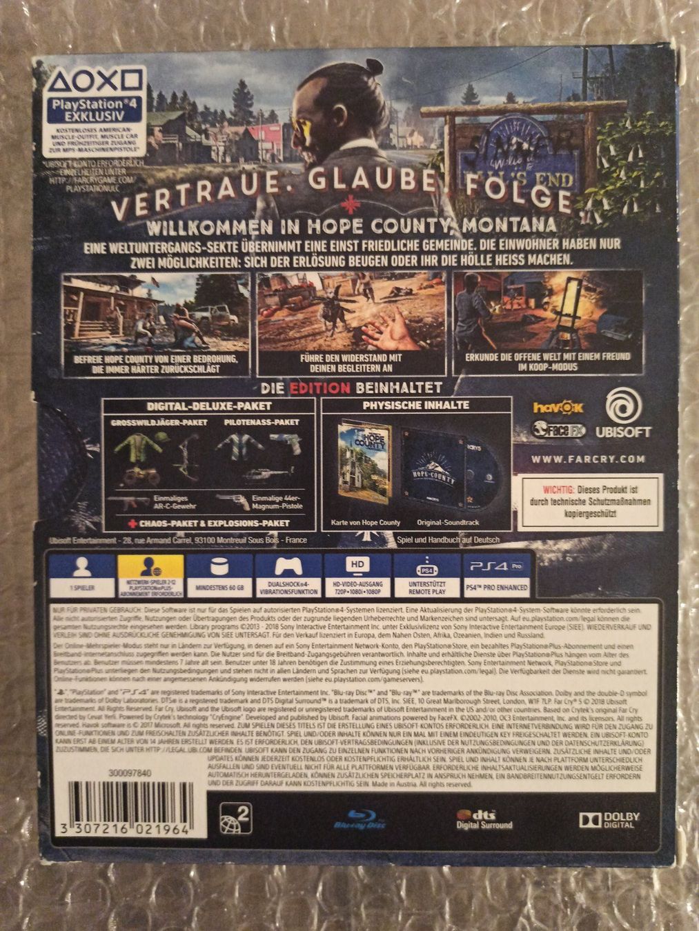Giochi: Farcry 5 - Deluxe Edition PS4 / PS5 – Usato da Oberweningen venduto da mar_87mx 1