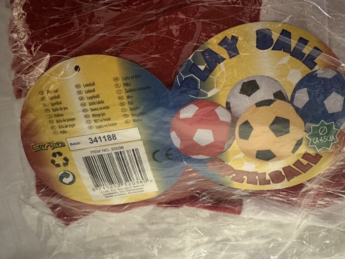 Porte da calcio e da hockey: Stoff Spielball Neu 2 stk. – Nuovo e nell'imballaggio originale da Sevelen venduto da Stopglobal. 2
