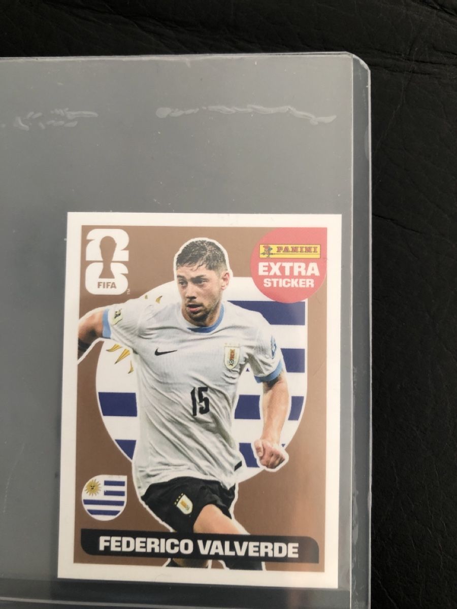 Panini Carte collezionabili: Extra Sticker Valverde – Nuovo e nell'imballaggio originale da Rorschacherberg venduto da Kisa67