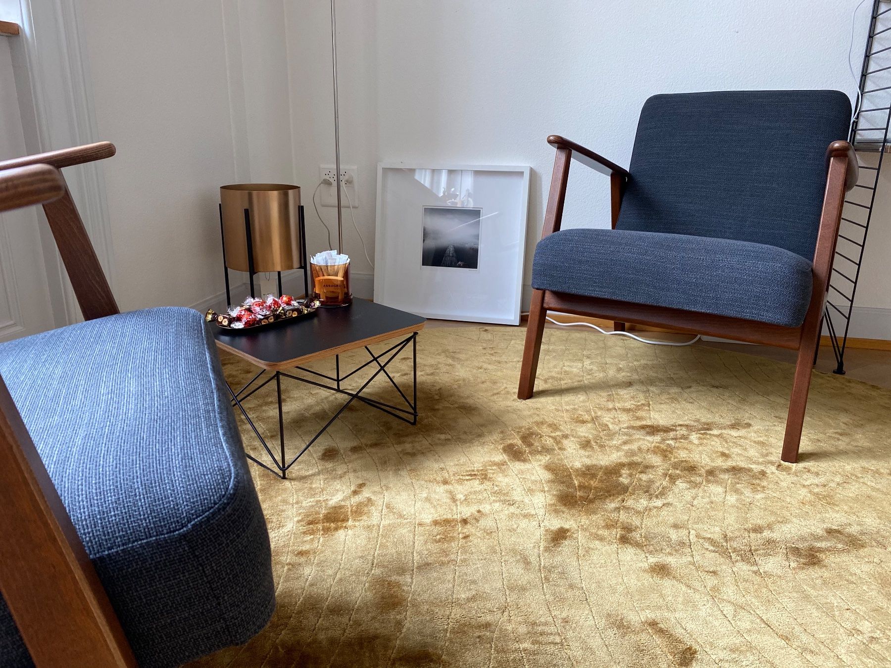 Ikea Poltrone: 2 Sessel IKEA Ekenäset - anthrazit/dunkelbraun – Usato da Zumikon venduto da v50_gqs8 1