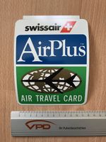 Swissair Travel Agent Fenster Kleber
