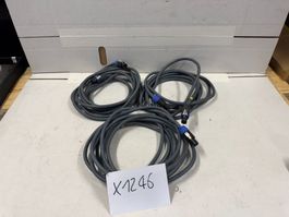 3x Lautsprecherkabel 6m (X1246)