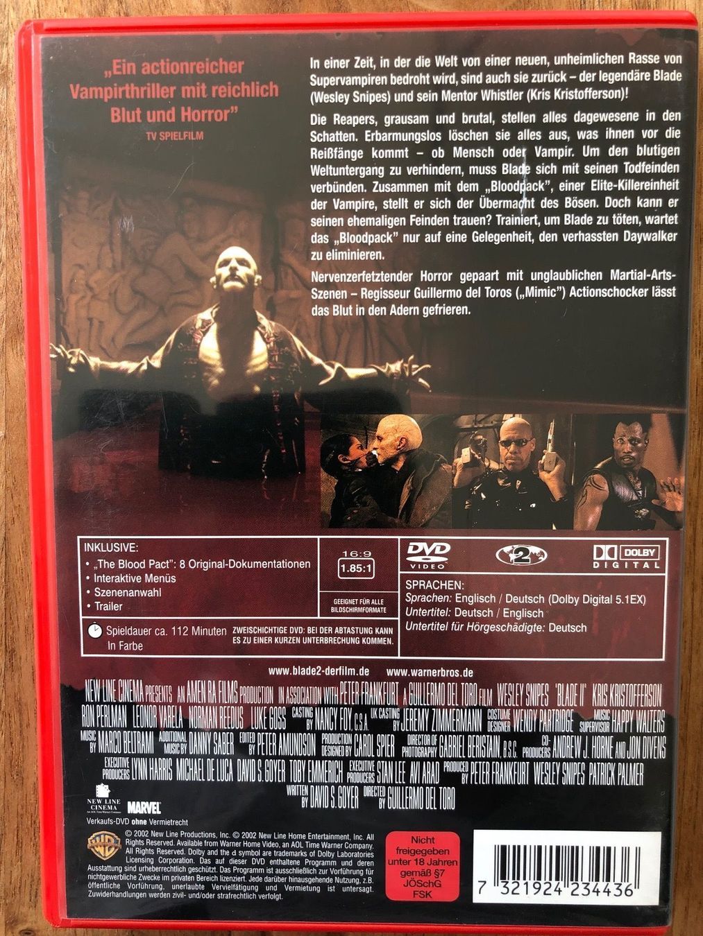 Alle DVDs: DVD Blade II – Gebraucht aus Belp von brb66 1