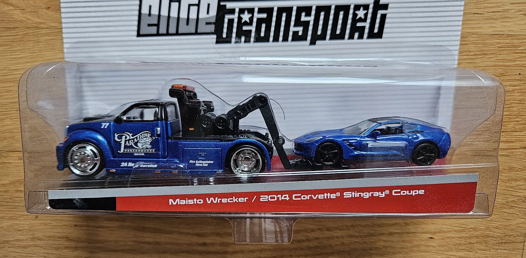 Maisto Modellini d'auto: Maisto Abschlepper und 2014 Corvette Stingray – Nuovo (secondo la descrizione) da Rüti ZH venduto da Pacey0 2