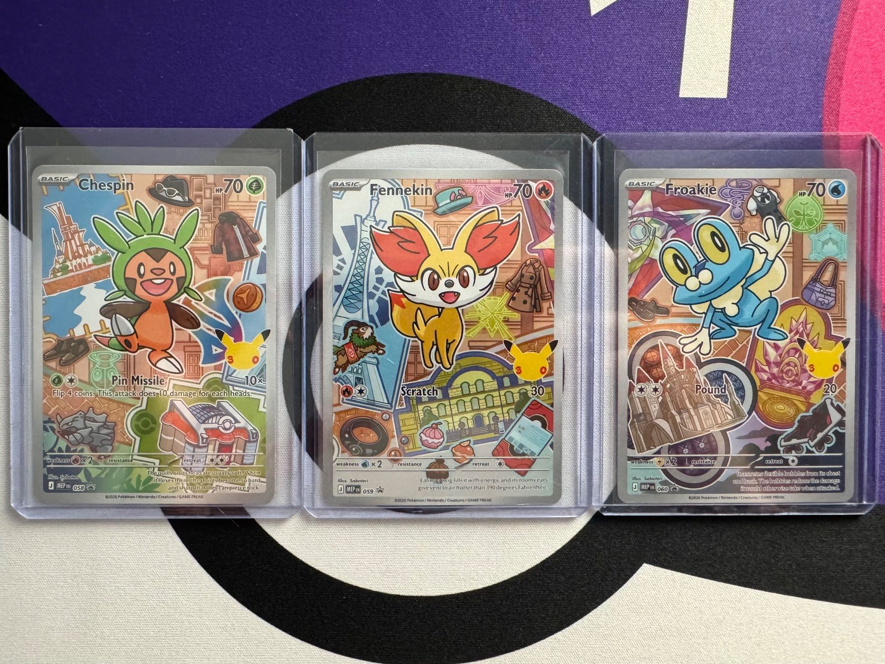 Pokémon Sammelbilder & Trading cards: First Partner Collection Series 3 MEP 058/059/060 (Englisch) – Neu (gemäss Beschreibung) aus Rothenburg von globepepper