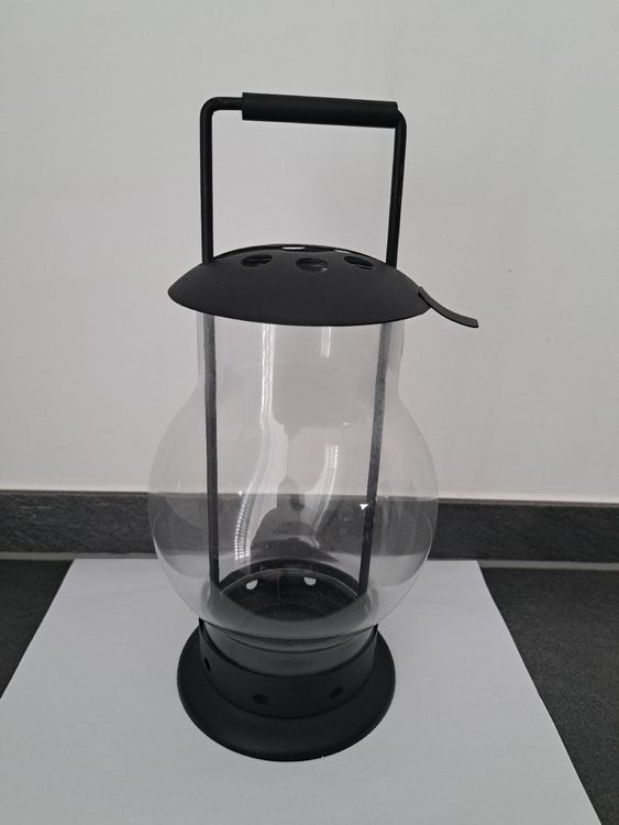 Ikea Laterne aus Metall und Glas, neuwertig, Weihnachtsdeko (Gebraucht) in Weisslingen für CHF 14 – nur Abholung auf Ricardo kaufen