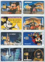 8 Telefonkarten Frankreich Disneyland
