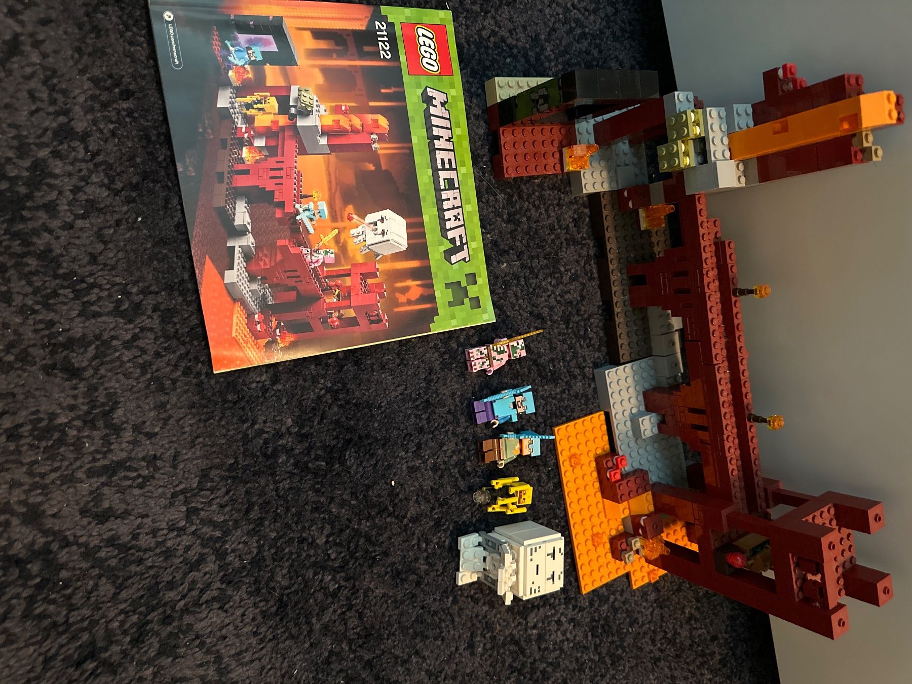 Lego Spielzeuge: Die Netherfestung 21122 LEGO MINECRAFT – Neu (gemäss Beschreibung) aus Lützelflüh-Goldb von