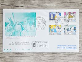 CL05 Enveloppe + Timbre Poste Vaticane 1984