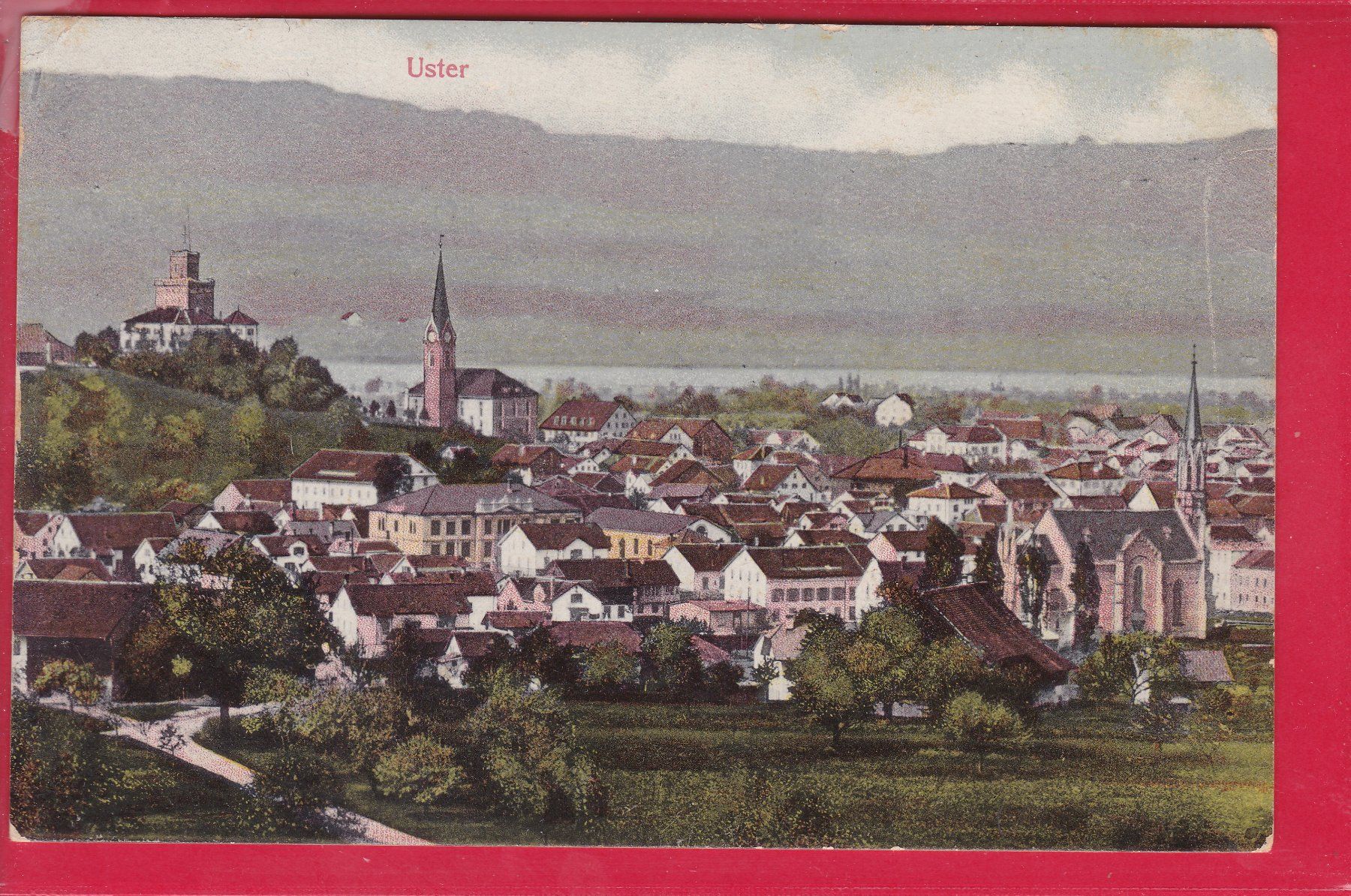 Cartes postales: USTER, 14.9.1910 – D'occasion à Oberrieden par Gebirgsstelze
