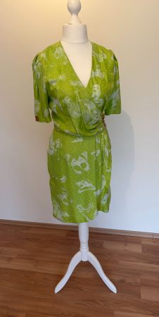 Exklusives Couture Kleid aus Seide Massarbeit |Gr. 36/38