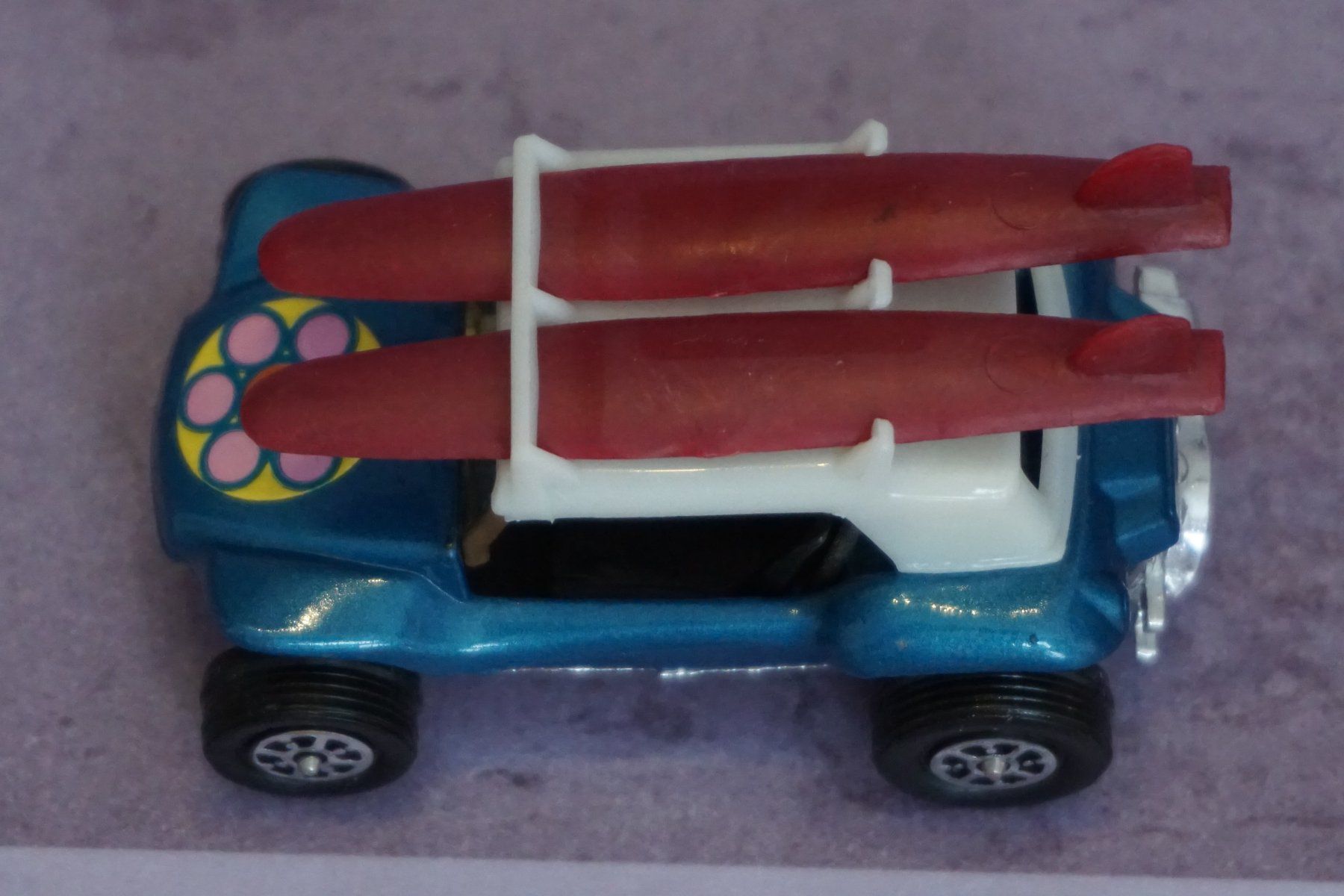 Corgi Toys Voitures modèles: Corgi GP Beach Buggy mit Brett SELTEN TOP !!!!!!!!!!!!!!!! – D'occasion à Reiden par Doppeldecker69 4