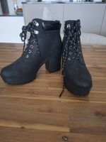 Stiefeletten schwarz Grösse 38 neu