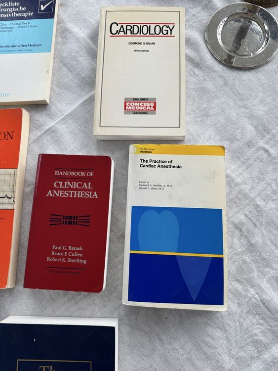 Medizinbücher Sammlung (Innere Medizin, Anästhesie etc.) 3