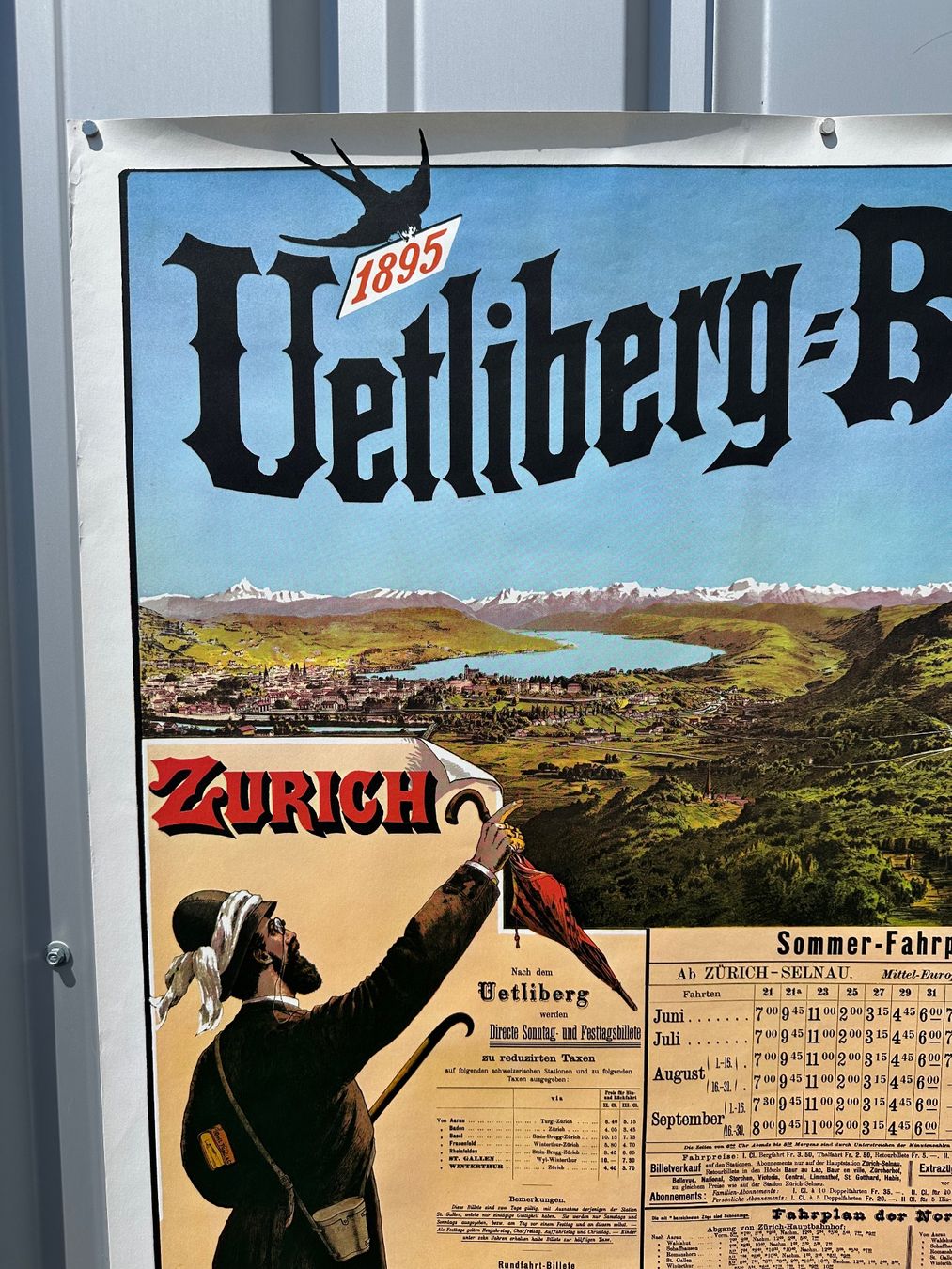 Foto & Immagini: Vintage Uetlibergbahn Plakat – Usato da Zürich venduto da frauflufelberg 4
