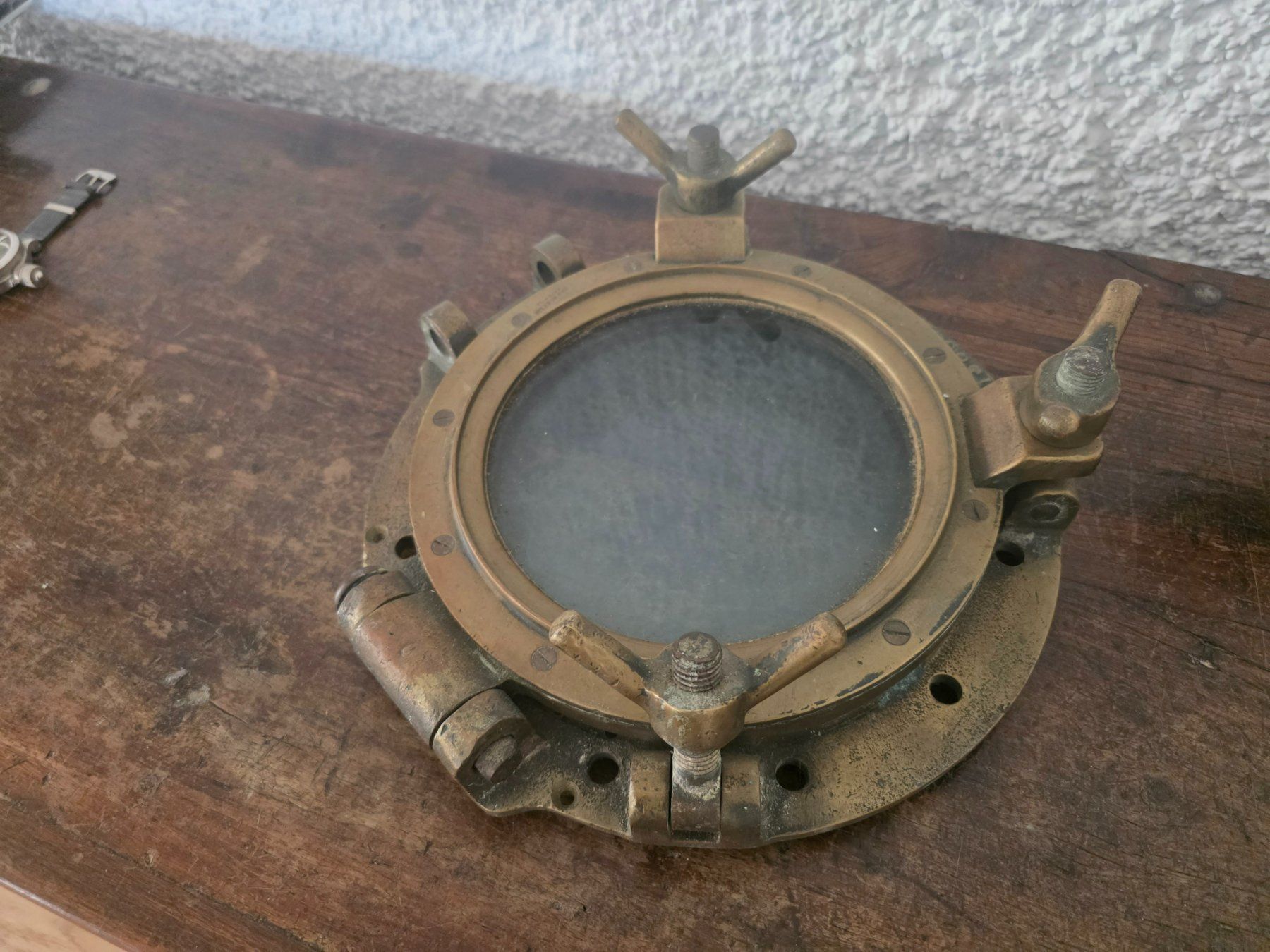 Barche: 1 echte Schiffsluke ca. 45 cm – Usato da Ebikon venduto da Brenodor