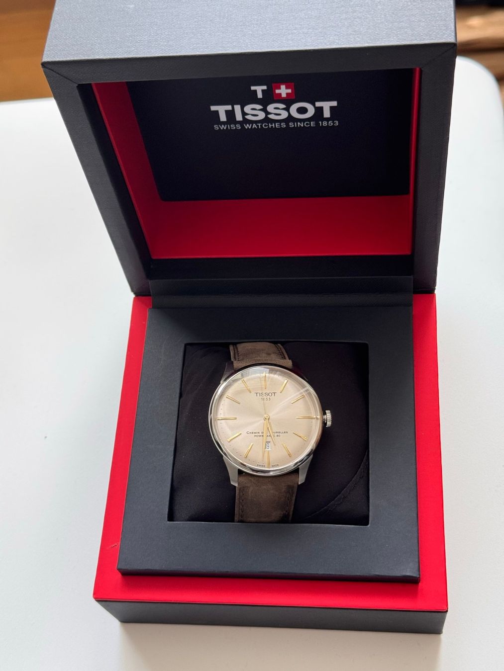 Tissot Orologi: Neu Tissot Chemin des Tourelles – Nuovo e nell'imballaggio originale da Zürich venduto da sajidm1