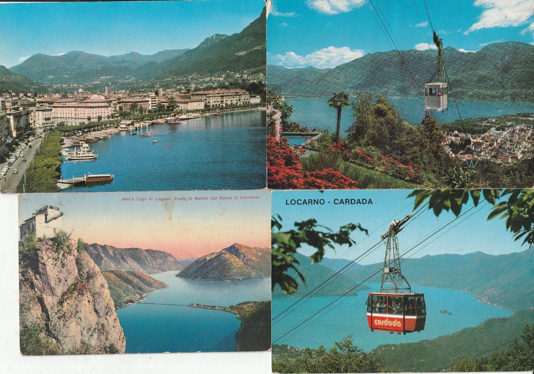 Cartoline postali: 15 Diverse karten Tessin – Usato da Lumbrein venduto da made02 2