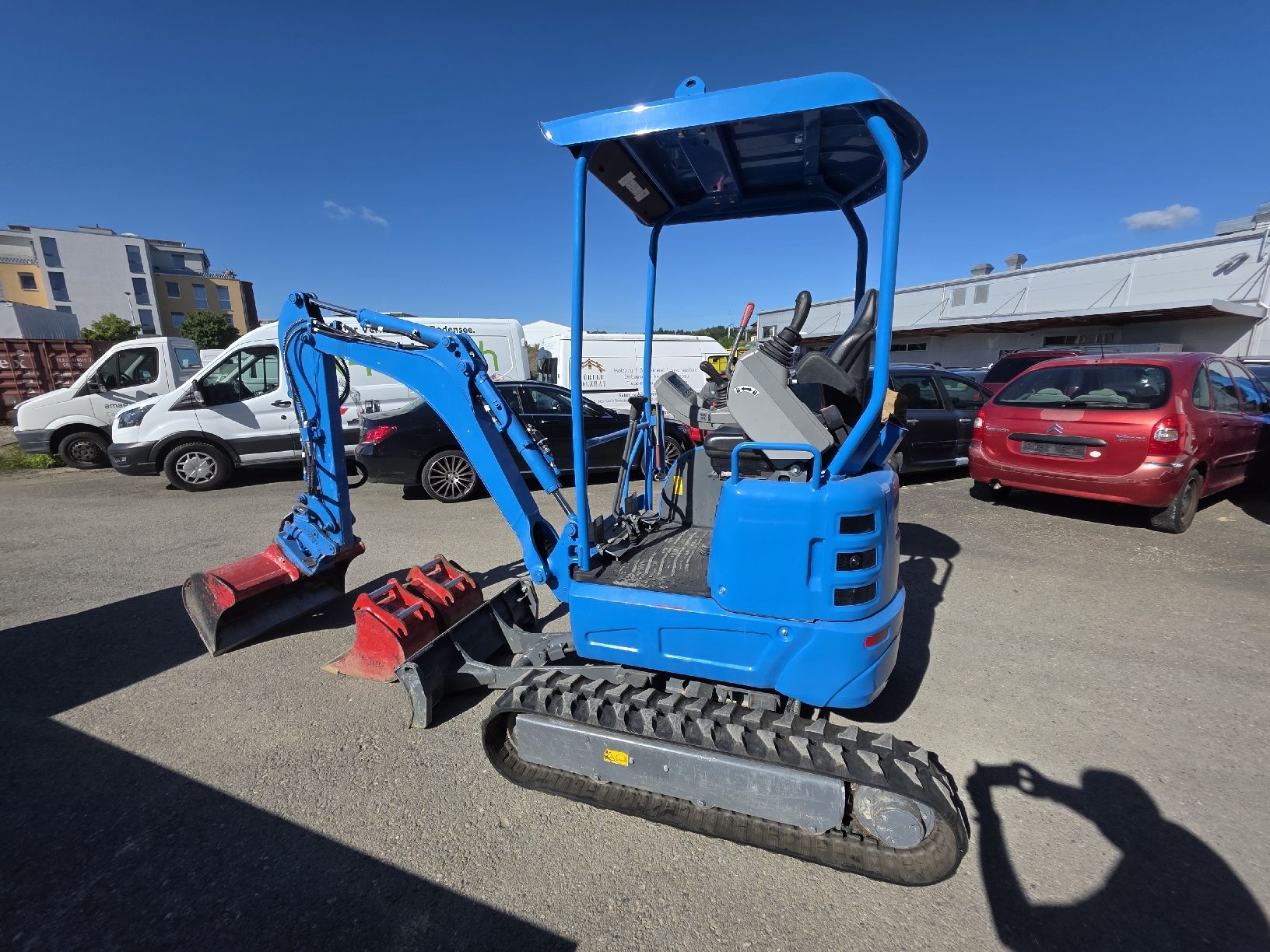 Takeuchi Escavatori: Takeuchi TB217R Kompaktbagger, Neuwertig – Usato da Lengwil venduto da x-rent 2