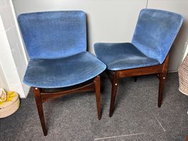 2 Stühle 50er Jahre Design Michel Arnoult Brasilien